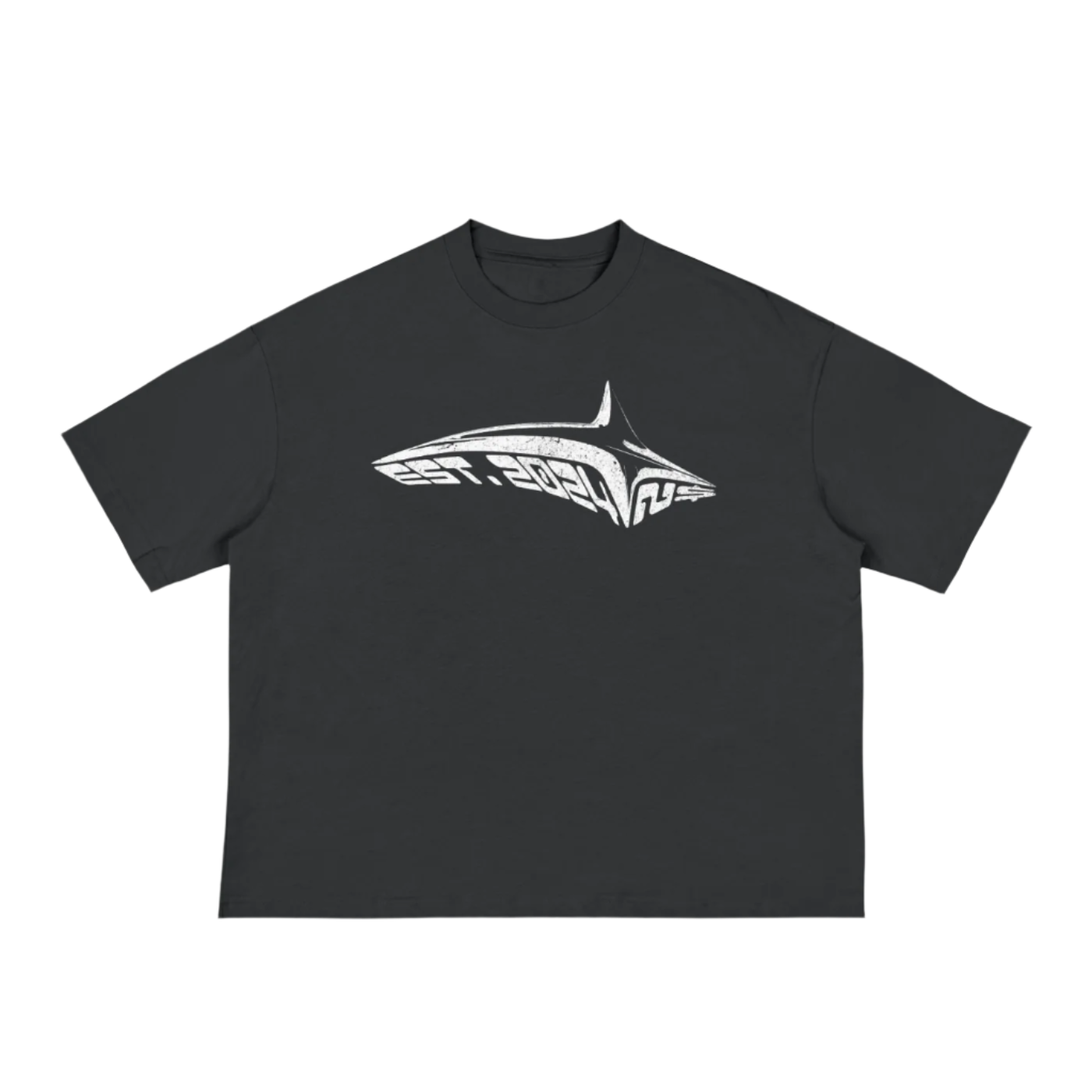 Star Boxy Tee (Black)
