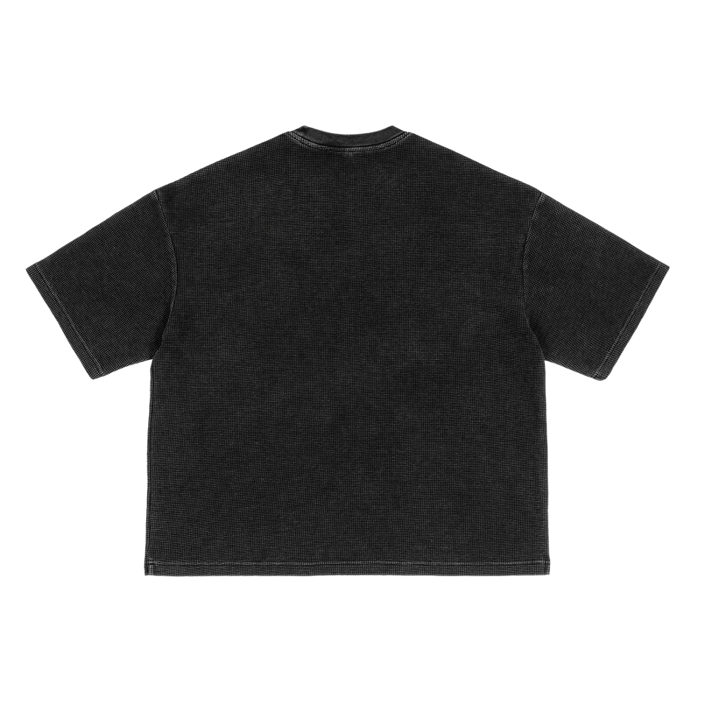 High Roller Boxy Waffle Textured Tee
