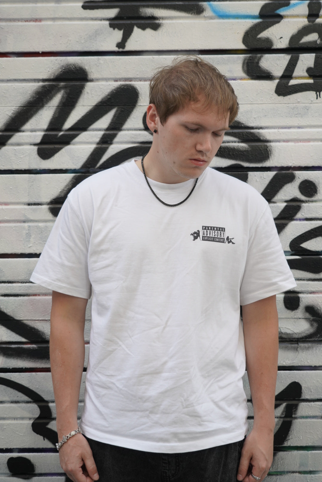 Parental Advisory Tee (White)