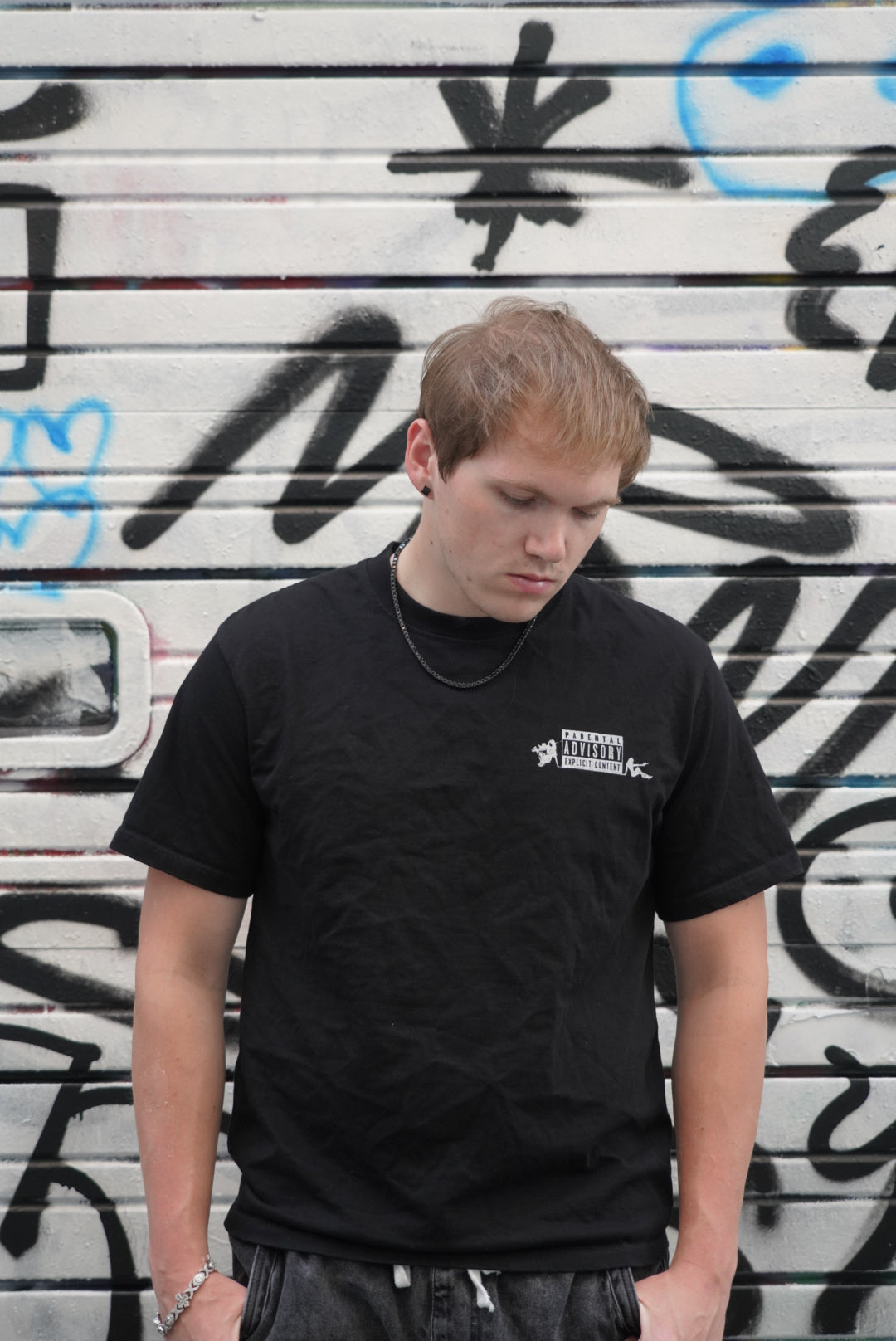 Parental Advisory Tee (Black)