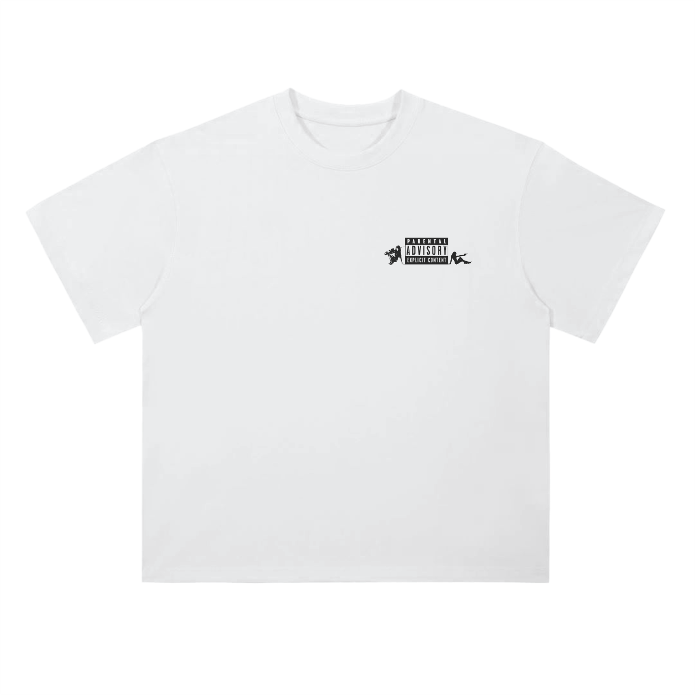 Parental Advisory Tee (White)