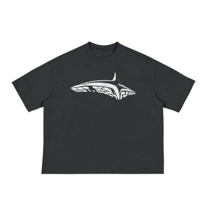 Star Boxy Tee (Black)