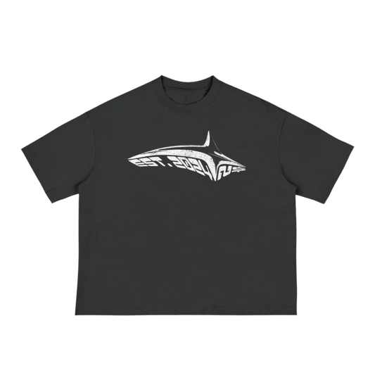Star Boxy Tee (Black)